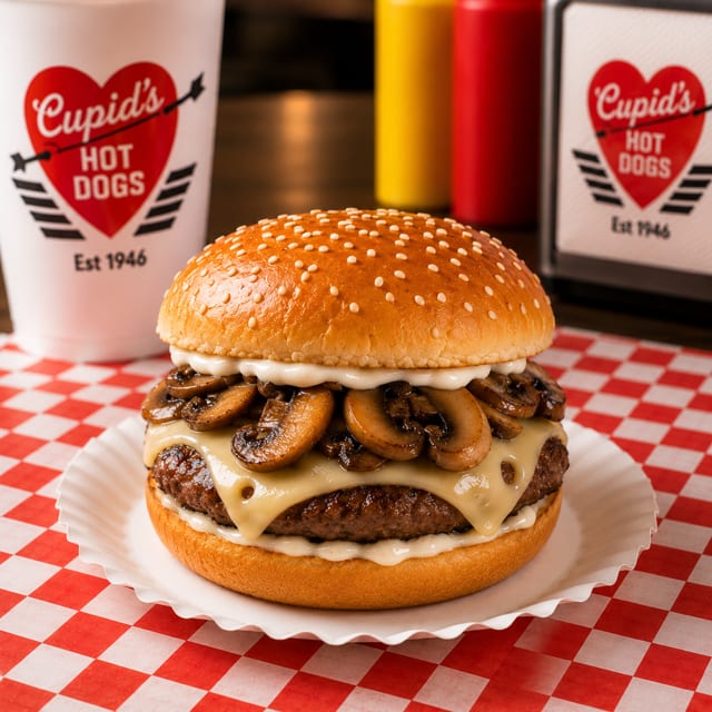 Mushroom Burger.