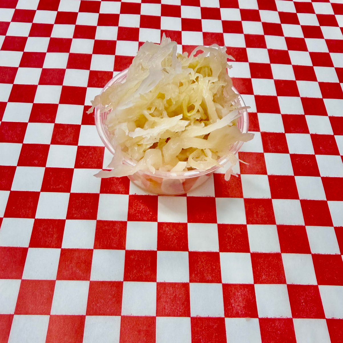 Sauerkraut.