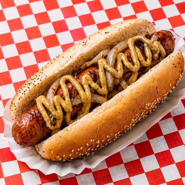 Spicy Beef Sausage.