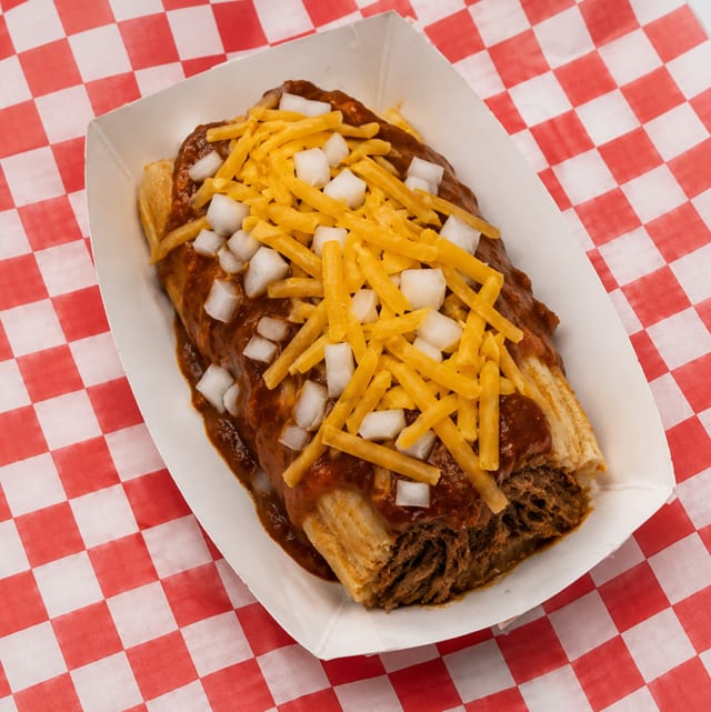 Tamales Beef.
