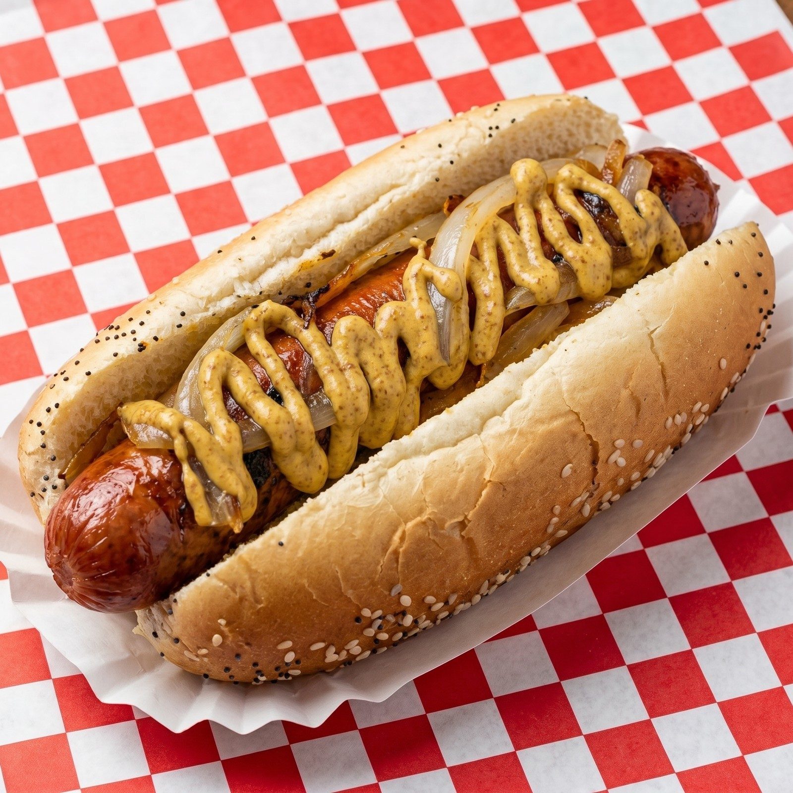 Spicy Beef Sausage.